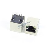 Vertical RJ45 With Leds, Shielded 8P8C
