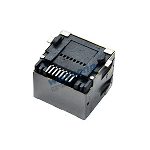 Shielded SMT RJ45 Connector with EMI
