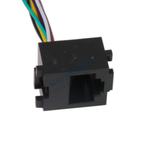 641D 8P Wired Jack, 8P8C