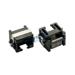 Partial Shielded SMT RJ45 Sinking PCB Type