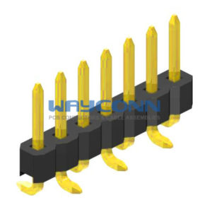Single Row Vertical 2.54mm Pitch SMT/SMD Pin Header Connector 