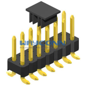 Dual Row 2.54mm Pitch SMT/SMD Pin Header, Vertical Mount