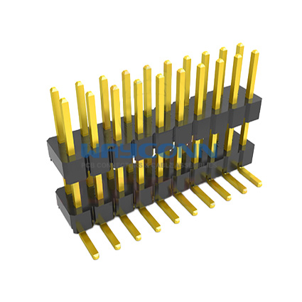 2 Row Surface Mount 2.54mm Pitch Elevated Pin Header