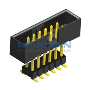 Vertical Mount SMT Type Elevated 2mm Pitch Box Header