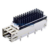 1 by 1 SFP Cage with Heat Sink