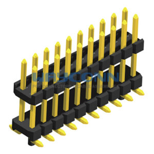 Dual Row Vertical Elevated 2mm SMT Pin Header